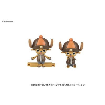 ONE PIECE - Chopper Robo Super 4 Kung Fu Tracer Bandai Model Kit