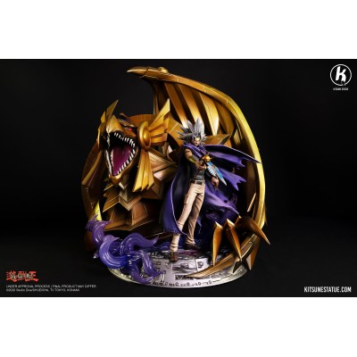 YU-GI-OH - Marik and the Winged Dragon of Ra 1/7 Kitsune Resin Statue 46,2 cm