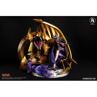 YU-GI-OH - Marik and the Winged Dragon of Ra 1/7 Kitsune Resin Statue 46,2 cm