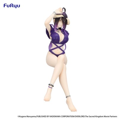 OVERLORD - Albedo Swimsuit Dark Purple Color Ver. Noodle Stopper Furyu PVC Figure 16 cm
