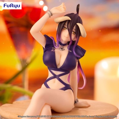 OVERLORD - Albedo Swimsuit Dark Purple Color Ver. Noodle Stopper Furyu PVC Figure 16 cm