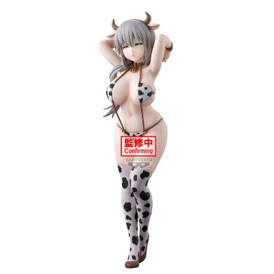 UZAKI CHAN WANTS TO HANG OUT - Uzaki Tsuki Cow print swimsuit ver. Glitter & Glamours Banpresto PVC Figure 27 cm
