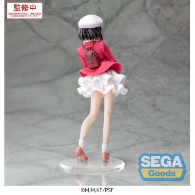 SAEKANO - Megumi Kato Plain Clothes Ver. Luminasta Sega PVC Figure 22 cm