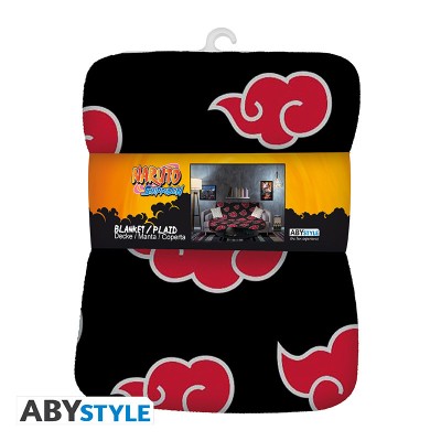 NARUTO SHIPPUDEN - "Akatsuki" Blanket Plaid