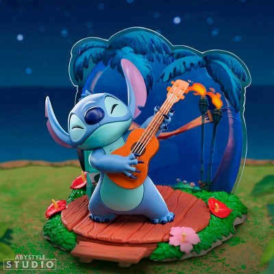 DISNEY - Stitch Guitar ABYstyle Studio PVC Figure 10 cm