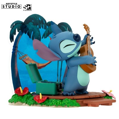 DISNEY - Stitch Guitar ABYstyle Studio PVC Figure 10 cm