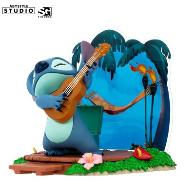 DISNEY - Stitch Guitar ABYstyle Studio PVC Figure 10 cm