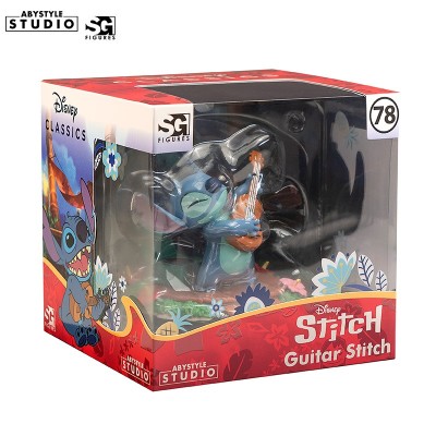 DISNEY - Stitch Guitar ABYstyle Studio PVC Figure 10 cm