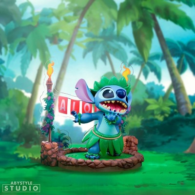 DISNEY - Stitch Hula Dance ABYstyle Studio PVC Figure 10 cm