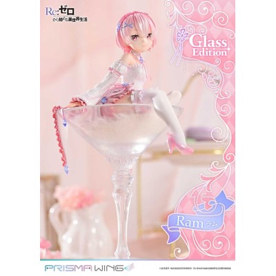 RE:ZERO - Ram Glass Edition Prisma Wing 1/7 PVC Figure 24 cm