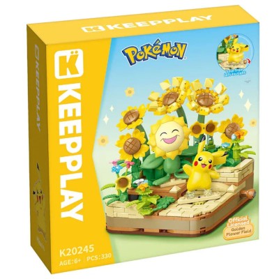 POKEMON - Pikachu Hide and seek in the sunflowers series Keeppley Block 