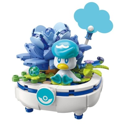 POKEMON - Quaxly Plant Series 2 Keeppley Block 