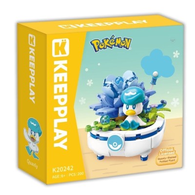 POKEMON - Quaxly Plant Series 2 Keeppley Block 