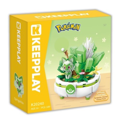 POKEMON - Sprigatito Plant Series 2 Keeppley Block 