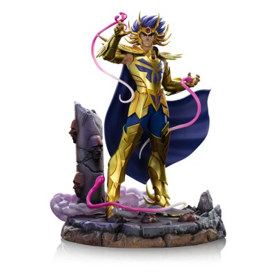 SAINT SEIYA - TCancer Deathmask Art Scale Iron Studios 1/10 Resin Figure 23 cm