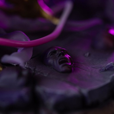 SAINT SEIYA - TCancer Deathmask Art Scale Iron Studios 1/10 Resin Figure 23 cm