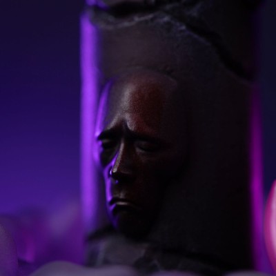 SAINT SEIYA - TCancer Deathmask Art Scale Iron Studios 1/10 Resin Figure 23 cm