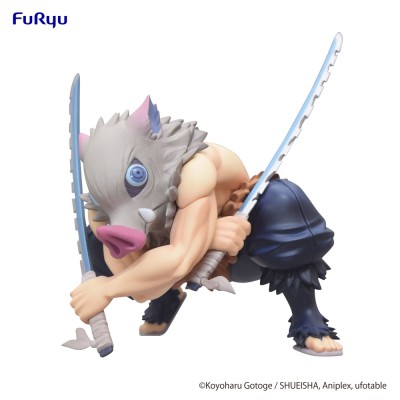 DEMON SLAYER - Hashibira Inosuke Noodle Stopper Furyu PVC Figure (Re-run) 11 cm