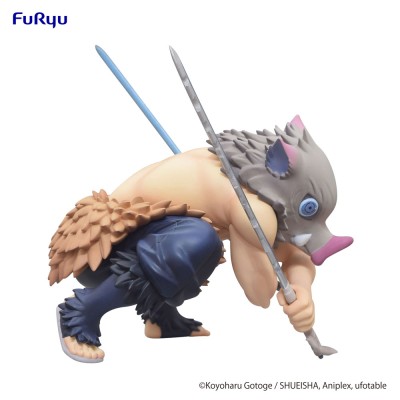 DEMON SLAYER - Hashibira Inosuke Noodle Stopper Furyu PVC Figure (Re-run) 11 cm