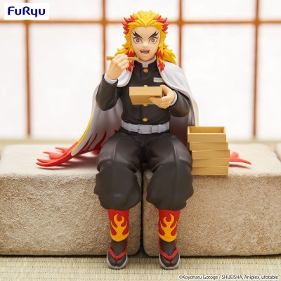 DEMON SLAYER - Rengoku Kyojuro Noodle Stopper Furyu PVC Figure (Re-run) 14 cm