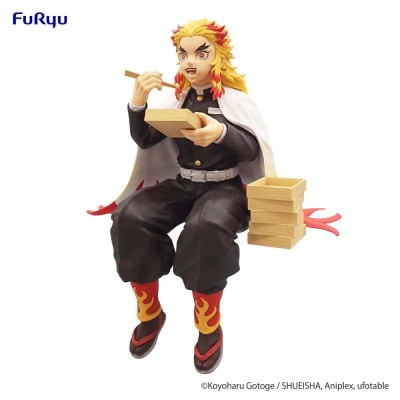DEMON SLAYER - Rengoku Kyojuro Noodle Stopper Furyu PVC Figure (Re-run) 14 cm