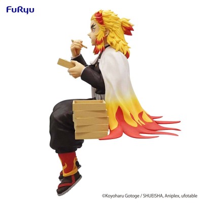 DEMON SLAYER - Rengoku Kyojuro Noodle Stopper Furyu PVC Figure (Re-run) 14 cm
