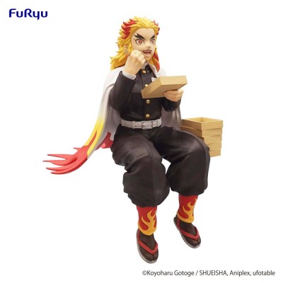 DEMON SLAYER - Rengoku Kyojuro Noodle Stopper Furyu PVC Figure (Re-run) 14 cm