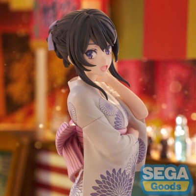 RASCAL DOES NOT DREAM OF A BUNNY GIRL SENPAI - Mai Sakurajima Yukata Luminasta Sega PVC Figure 22 cm