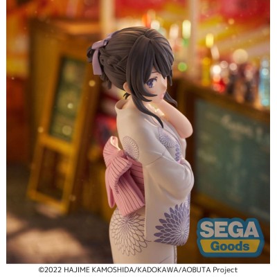 RASCAL DOES NOT DREAM OF A BUNNY GIRL SENPAI - Mai Sakurajima Yukata Luminasta Sega PVC Figure 22 cm