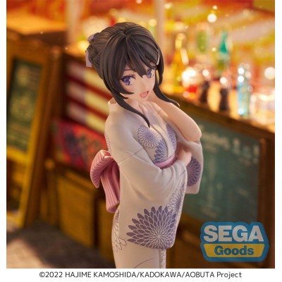 RASCAL DOES NOT DREAM OF A BUNNY GIRL SENPAI - Mai Sakurajima Yukata Luminasta Sega PVC Figure 22 cm