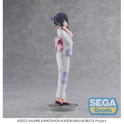 RASCAL DOES NOT DREAM OF A BUNNY GIRL SENPAI - Mai Sakurajima Yukata Luminasta Sega PVC Figure 22 cm