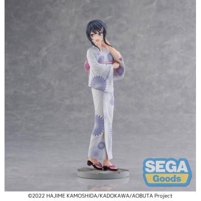 RASCAL DOES NOT DREAM OF A BUNNY GIRL SENPAI - Mai Sakurajima Yukata Luminasta Sega PVC Figure 22 cm