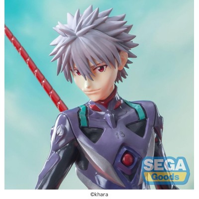 EVANGELION - Kaworu Nagisa x Spear of Longinus Luminasta Sega PVC Figure 21 cm