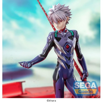 EVANGELION - Kaworu Nagisa x Spear of Longinus Luminasta Sega PVC Figure 21 cm