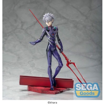 EVANGELION - Kaworu Nagisa x Spear of Longinus Luminasta Sega PVC Figure 21 cm