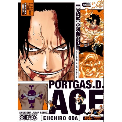 ONE PIECE - Portgas D. Ace Character book (Japan Version)