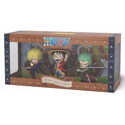 ONE PIECE - Luffy, Zoro and Sanji Freeny's Hidden Dissectables Mighty Jaxx Vinyl Figure 10 cm