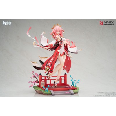 GENSHIN IMPACT - Yae Miko Astute Amusement Ver. Apex 1/7 PVC Figure 28 cm
