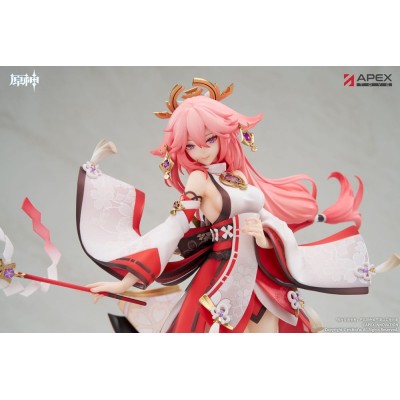GENSHIN IMPACT - Yae Miko Astute Amusement Ver. Apex 1/7 PVC Figure 28 cm