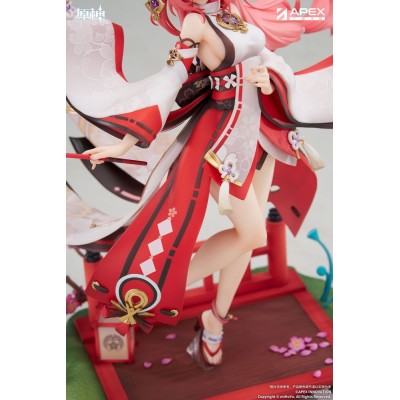 GENSHIN IMPACT - Yae Miko Astute Amusement Ver. Apex 1/7 PVC Figure 28 cm