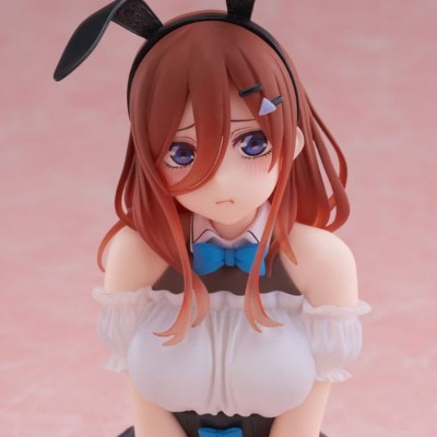 THE QUINTESSENTIAL QUINTUPLETS - Miku Nakano (Bunny Ver.) Desktop Cute Taito PVC Figure 13 cm