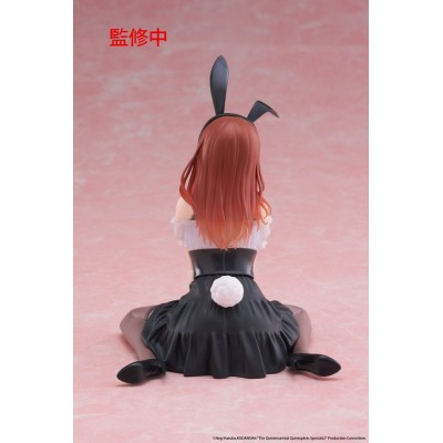 THE QUINTESSENTIAL QUINTUPLETS - Miku Nakano (Bunny Ver.) Desktop Cute Taito PVC Figure 13 cm