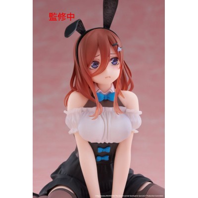 THE QUINTESSENTIAL QUINTUPLETS - Miku Nakano (Bunny Ver.) Desktop Cute Taito PVC Figure 13 cm
