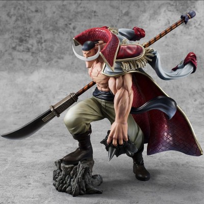 ONE PIECE - White Beard Edward Newgate Super Limited Reprint Ver. P.O.P NEO-Maximum Megahouse PVC Figure 30 cm