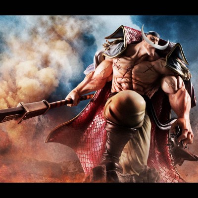 ONE PIECE - White Beard Edward Newgate Super Limited Reprint Ver. P.O.P NEO-Maximum Megahouse PVC Figure 30 cm