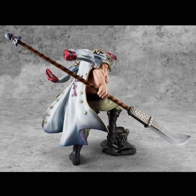 ONE PIECE - White Beard Edward Newgate Super Limited Reprint Ver. P.O.P NEO-Maximum Megahouse PVC Figure 30 cm