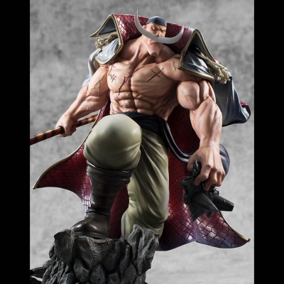 ONE PIECE - White Beard Edward Newgate Super Limited Reprint Ver. P.O.P NEO-Maximum Megahouse PVC Figure 30 cm