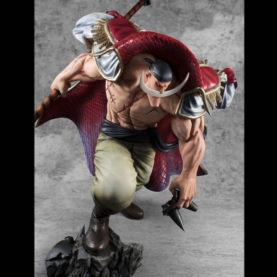 ONE PIECE - White Beard Edward Newgate Super Limited Reprint Ver. P.O.P NEO-Maximum Megahouse PVC Figure 30 cm