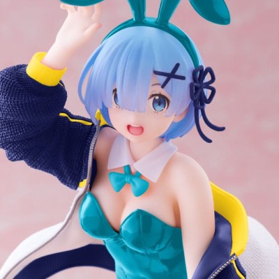 RE: ZERO - Rem (Jacket Bunny Ver.) Renewal Coreful Taito PVC Figure 18 cm