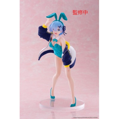 RE: ZERO - Rem (Jacket Bunny Ver.) Renewal Coreful Taito PVC Figure 18 cm